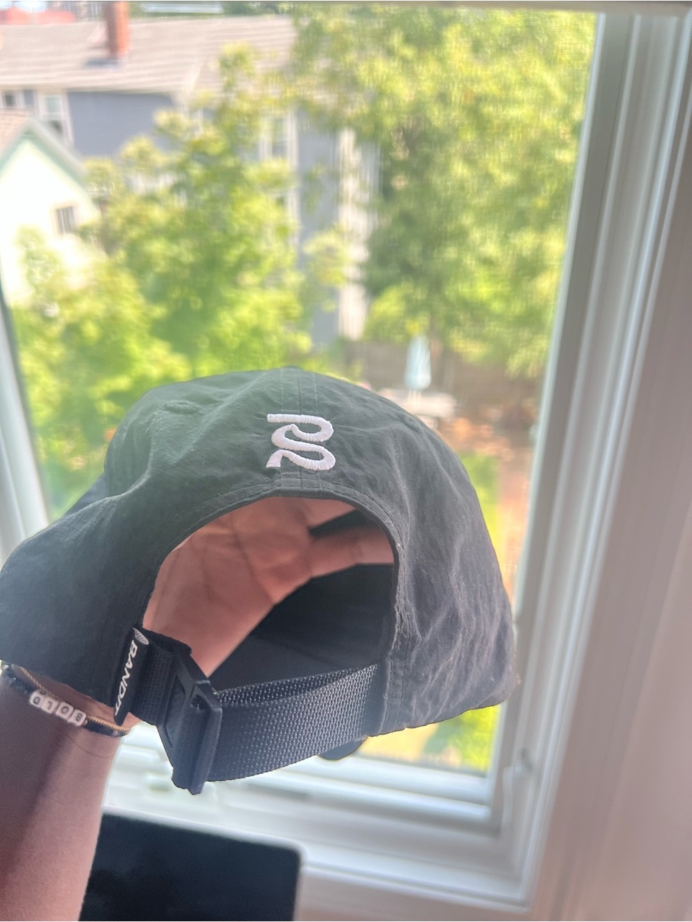 BANDIT Black Embroidered Baseball Cap - Picture 2 of 2